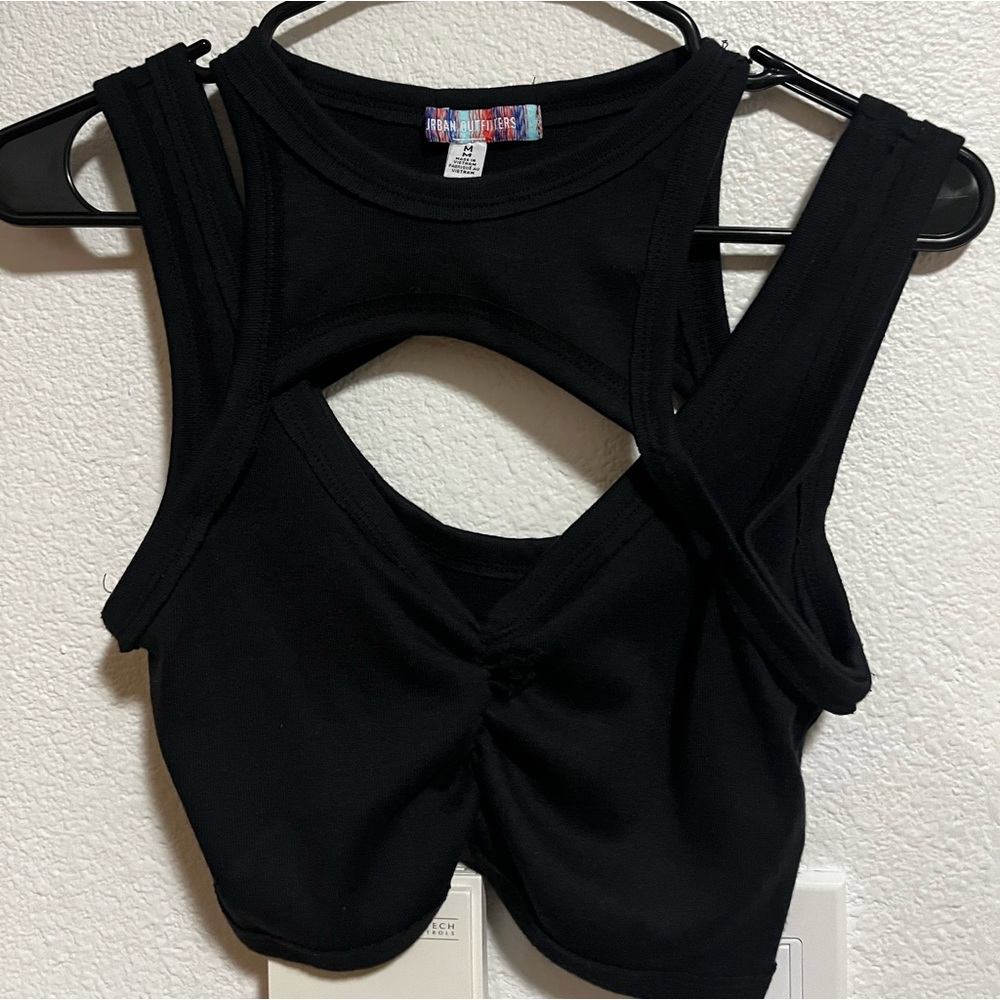 Black Cotton Top